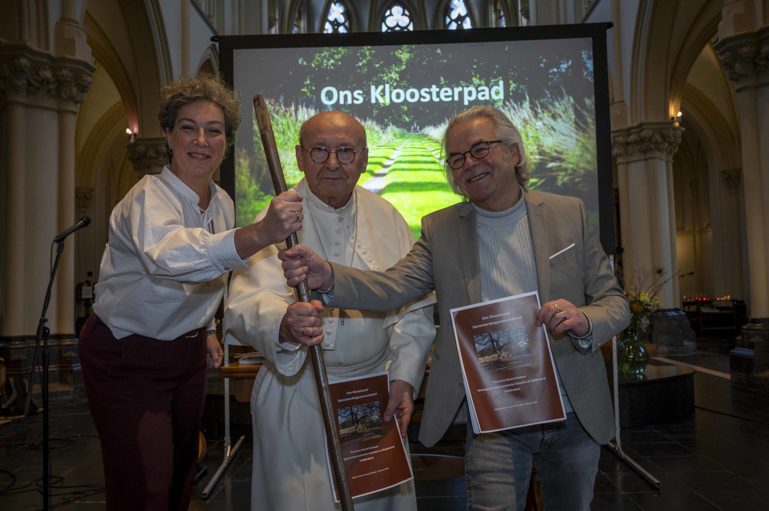 Drie organisaties werken samen verder aan Ons Kloosterpad